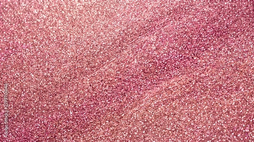 Abstract Background Featuring a Luxurious Pink Glitter Texture