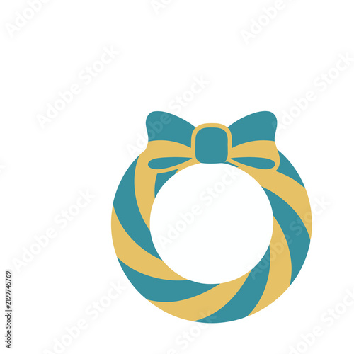 Wreath with bow