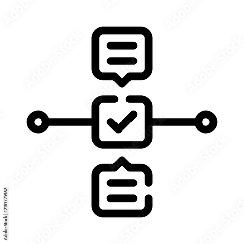 classification line icon