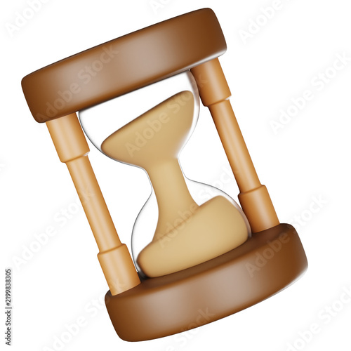 3D Fantasy Hourglass Timer Icon