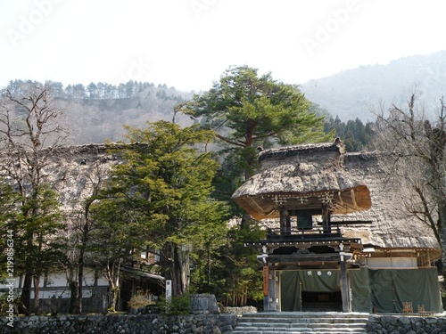 白川郷の風景　明善寺