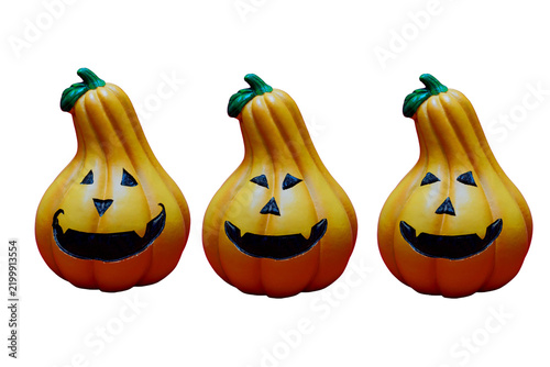 Obraz na płótnie ハロウィンのお化けカボチャ