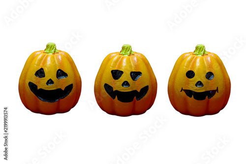 Obraz na płótnie ハロウィンのお化けカボチャ