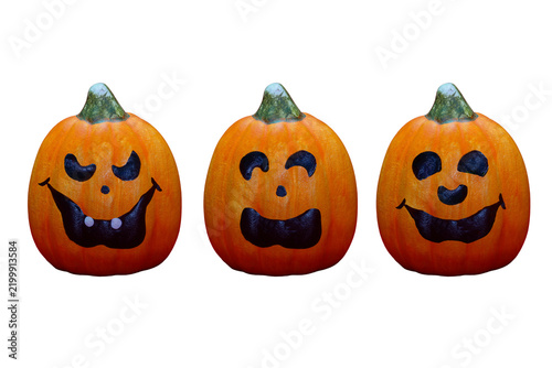 Obraz na płótnie ハロウィンのお化けカボチャ