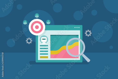 AI powered analytics analyzes advertising campaign data, including target audience, demographics, browsing behavior and purchase history to define the ideal buyer persona.