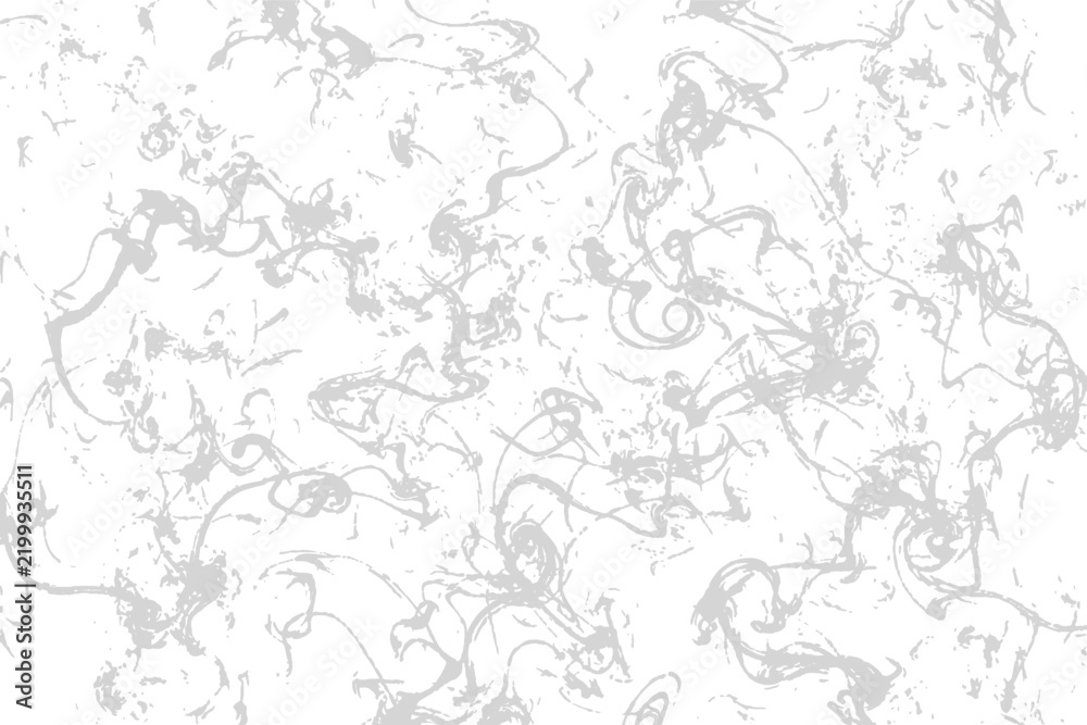 Fototapeta premium Abstract Silver flow distressed background, grunge scribble texture, modern design.