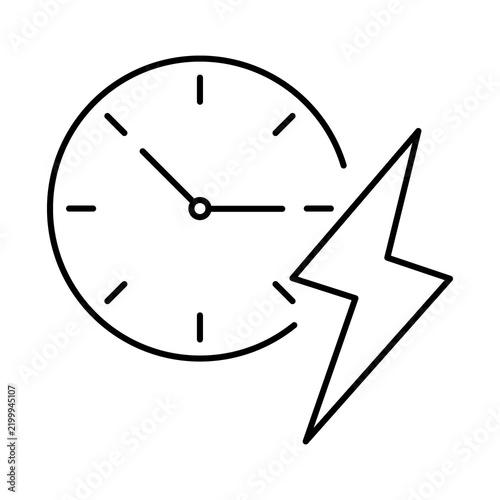 Flash Sale Icon, Limited Time Sale, Special Offer, Discount Deal, Promotional Sale