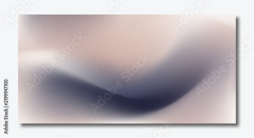 Abstract Muted Purple and Light Pink Gradient Background with Grainy Noise Texture and Soft Wave Shadow