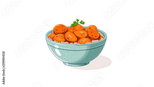 Chicken Tikka Masala in a Bowl