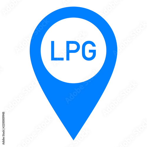 LPG und Kartenmarkierung