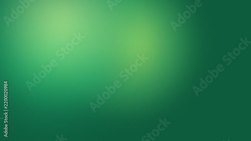 Vibrant emerald green abstract gradient background with soft glowing light effects and smooth color transitions