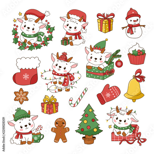 Big set of holiday clipart