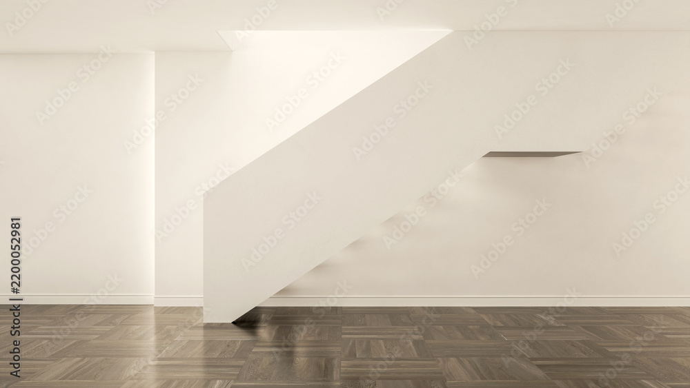 Obraz premium 3D rendering, 3d illustration, Large Luxury modern living room interior, brutalist architecture realistic lighting, Graphic Overlay wide angle, contemporary furniture, clean lines, minimalist decor,