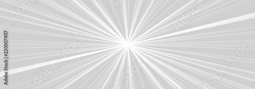 Converging white radial lines on a black background creating a starburst effect on transparent background