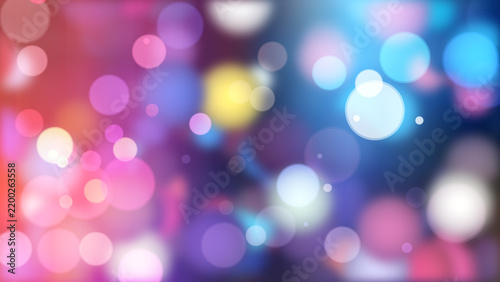 4K colorful abstract bokeh background with soft glowing light effects and blurred texture. Elegant background with copy space, ideal for branding, advertising, presentations, websites, etc