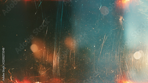 Old Film Scratches Flicker Dust and Light Leaks