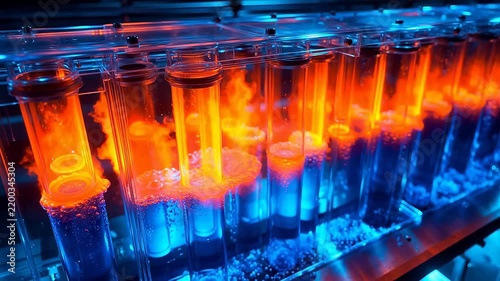 Electrolyzer Interiors: Joule Heat Temperature Distribution in Electrolysis Membrane