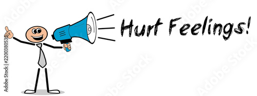 Obraz na plátně Hurt Feelings