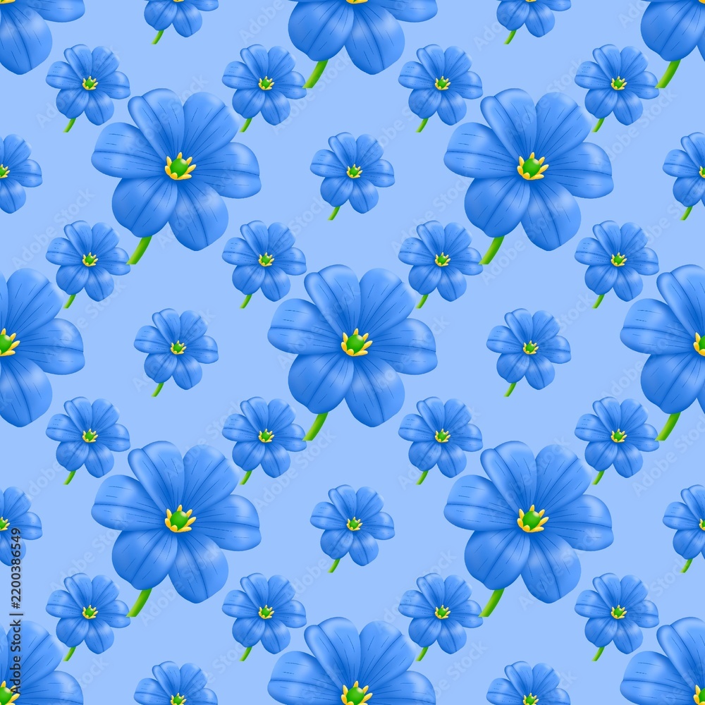 Obraz premium seamless floral background