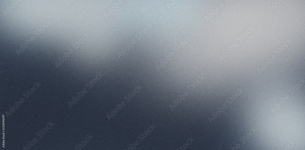 Fototapeta premium Abstract blurred background with grainy texture in dark blue and grey