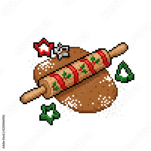 Cozy Christmas Winter Pixel Art Collection