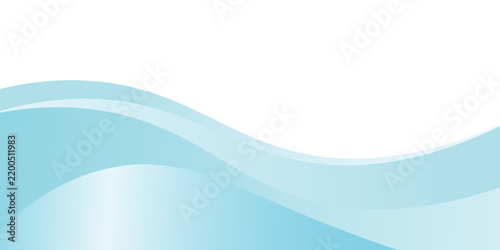 Abstract blue waves background, minimal waves design concept