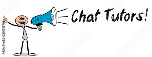 Fototapeta Chat Tutors 