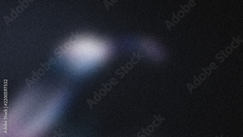 Handmade abstract universe illustration with glowing celestial light