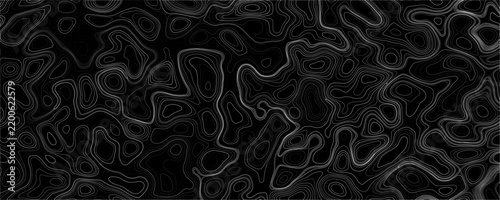 Topographic map pattern. Topography line geographic map.  illustration