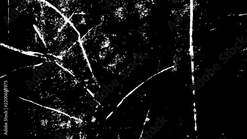 Abstract Grunge Black And White Distressed Scratched Texture Background Pattern