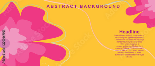 flower abstract background 