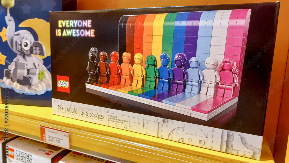 Obraz premium LEGO store inside view in Canada