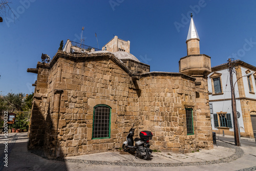 Bild auf Leinwand Cross of Missirikos Byzantine church in Nicosia, Cyprus