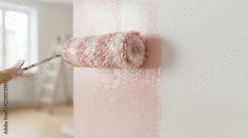 Painting a wall