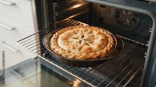 freshly baked apple pie
