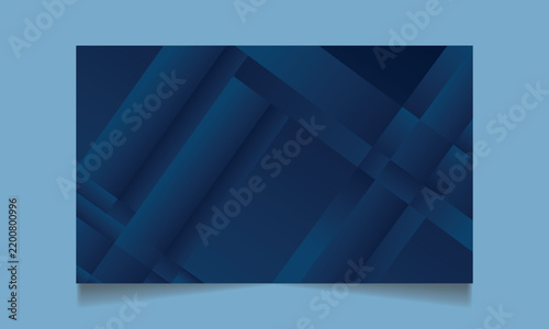 Modern Blue Geometric Abstract Background with Dynamic Diagonal Lines