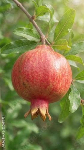 Pomegranate Growth – Fruit Development Animation