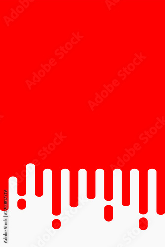 Abstract Red Dripping Paint Background Drip Liquid