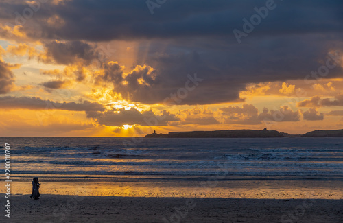 Mogador Island at sunset