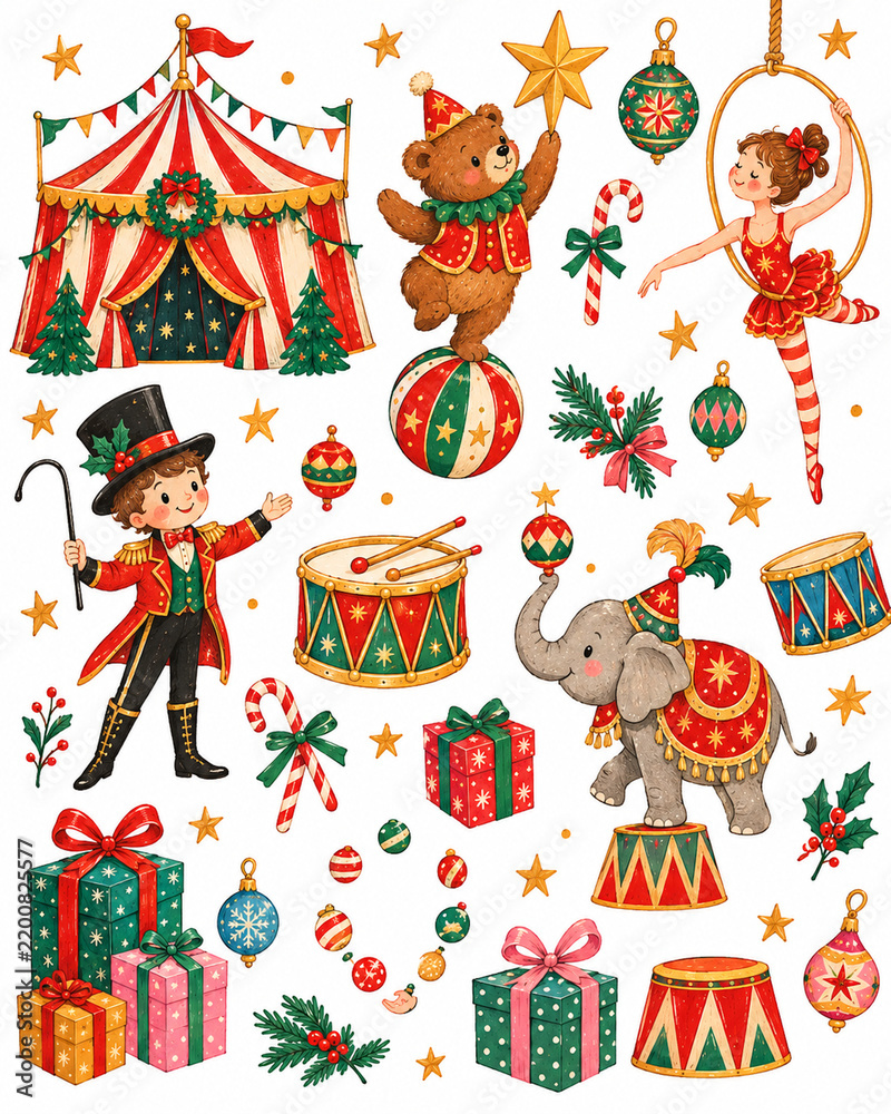 Fototapeta premium Circus illustration