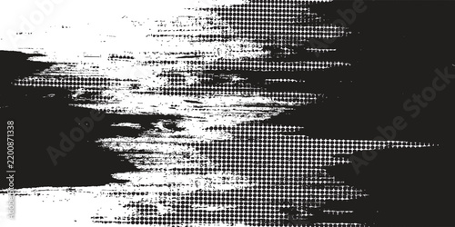 Sports team jersey design featuring a dynamic scratch pattern. Grunge style brushstrokes for a sports shirt.