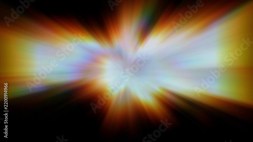 Abstract beautiful ethereal soft light white and orange