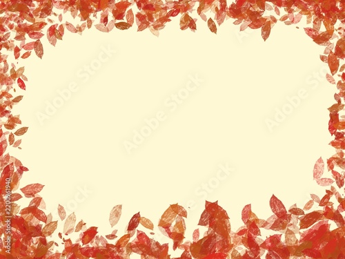 autumn leaves border