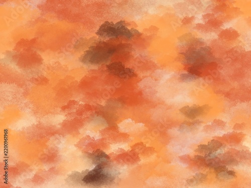 grunge background with clouds