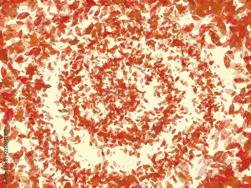 abstract red leaf background autumn style 