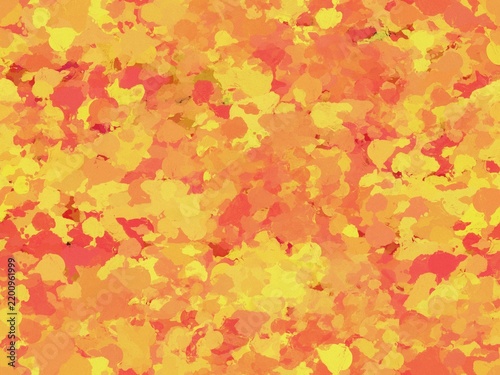 autumn leaves background seamless pattern 