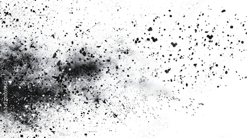 Subtle monochrome halftone texture overlay with scattered dark specks on plain background with across light background particles across minimalist decoration speckled
