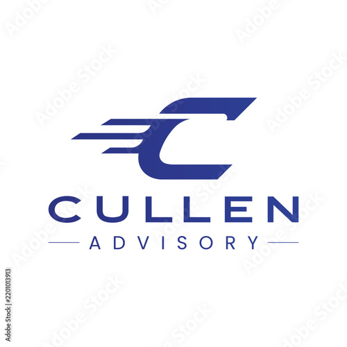A sleek and dynamic logo that combines precision with forward motion. It exudes confidence and performance and represents engineering excellence and an elite corporate presence
