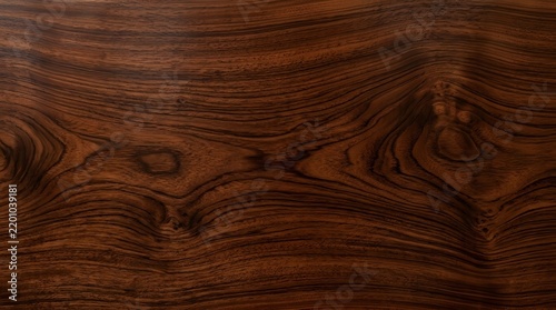 Natural dark rosewood timber texture background with distinct grain patterns.
