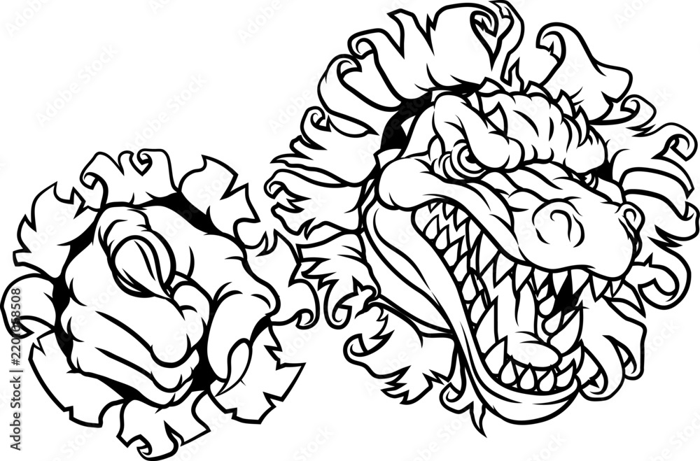 Obraz premium Alligator Dinosaur Crocodile T Rex Cartoon Mascot